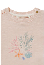 Noppies Girls Tee Cayuga short sleeve Peach Blush