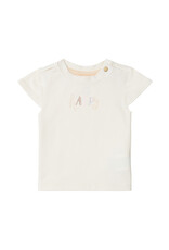 Noppies Girls Tee Cottonwood short sleeve Whitecap Gray