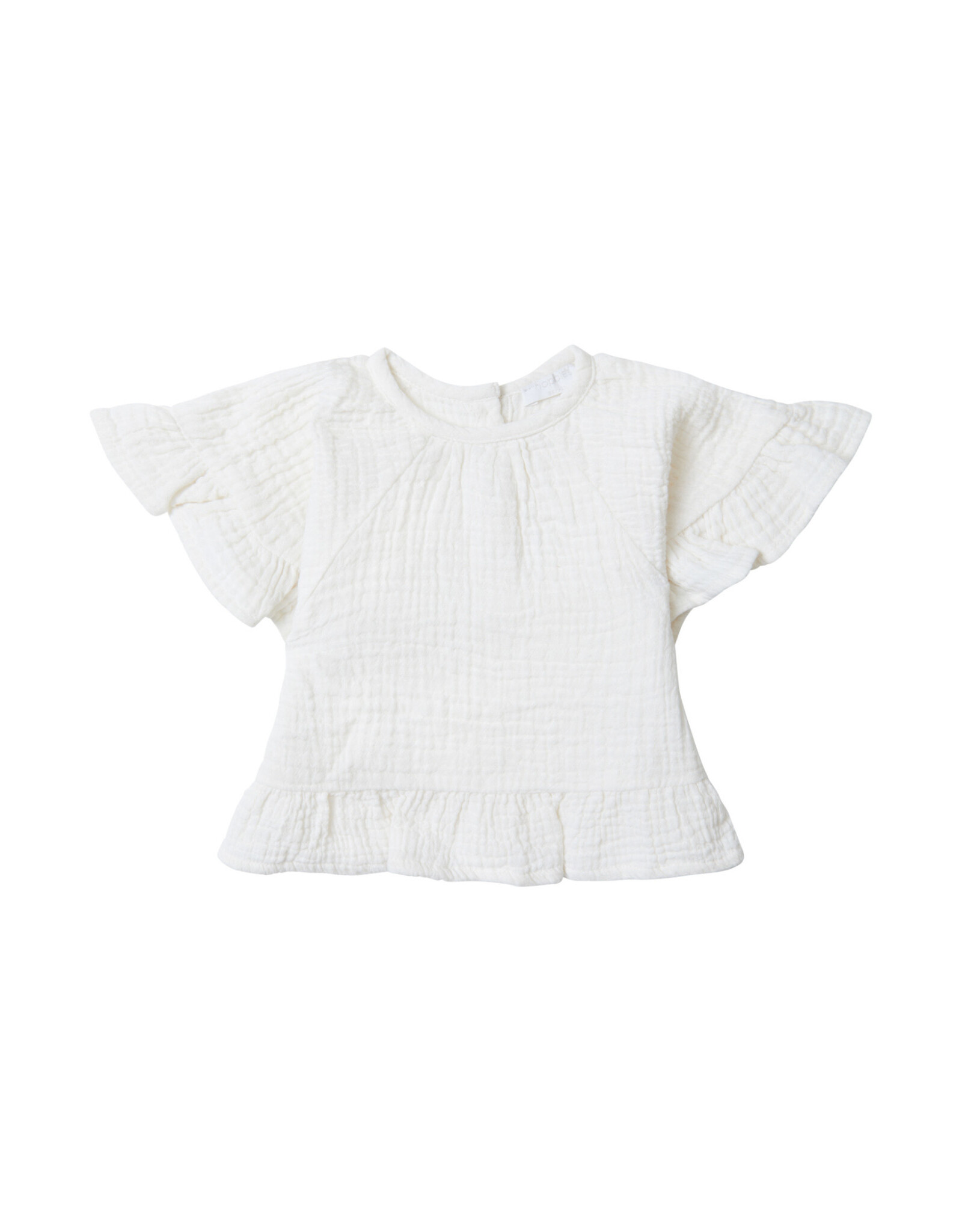 Noppies Girls Top Clawson short sleeve Whisper White