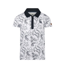 Koko Noko Polo shirt ss White Z24