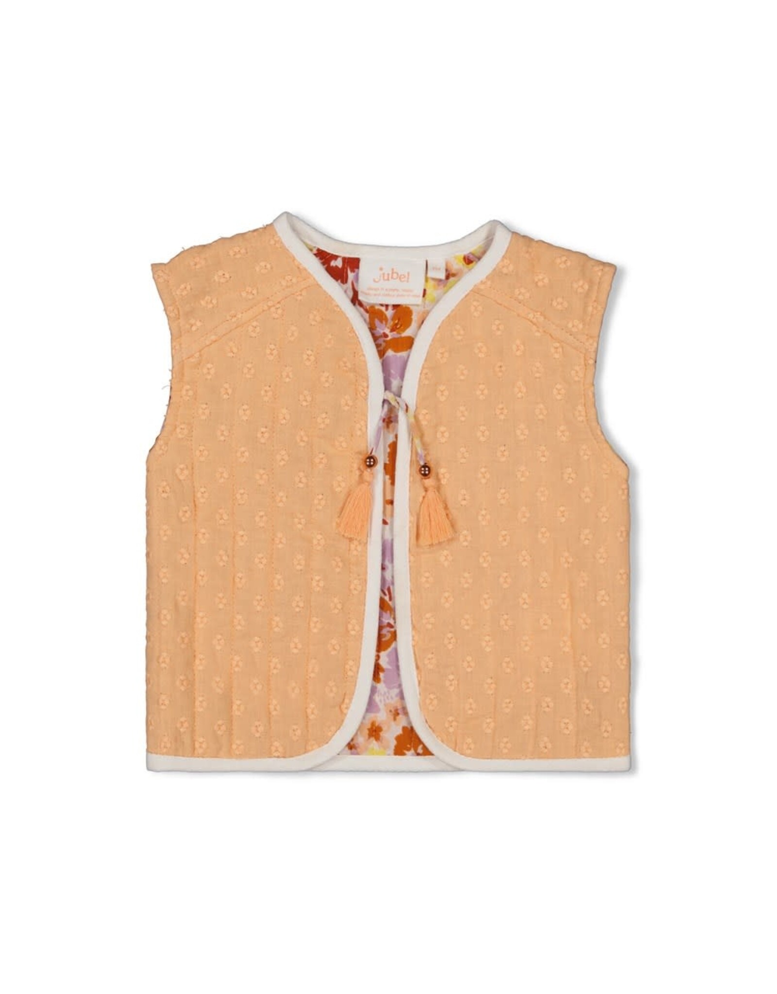 Jubel Gilet - Sunny Side Up Abrikoos