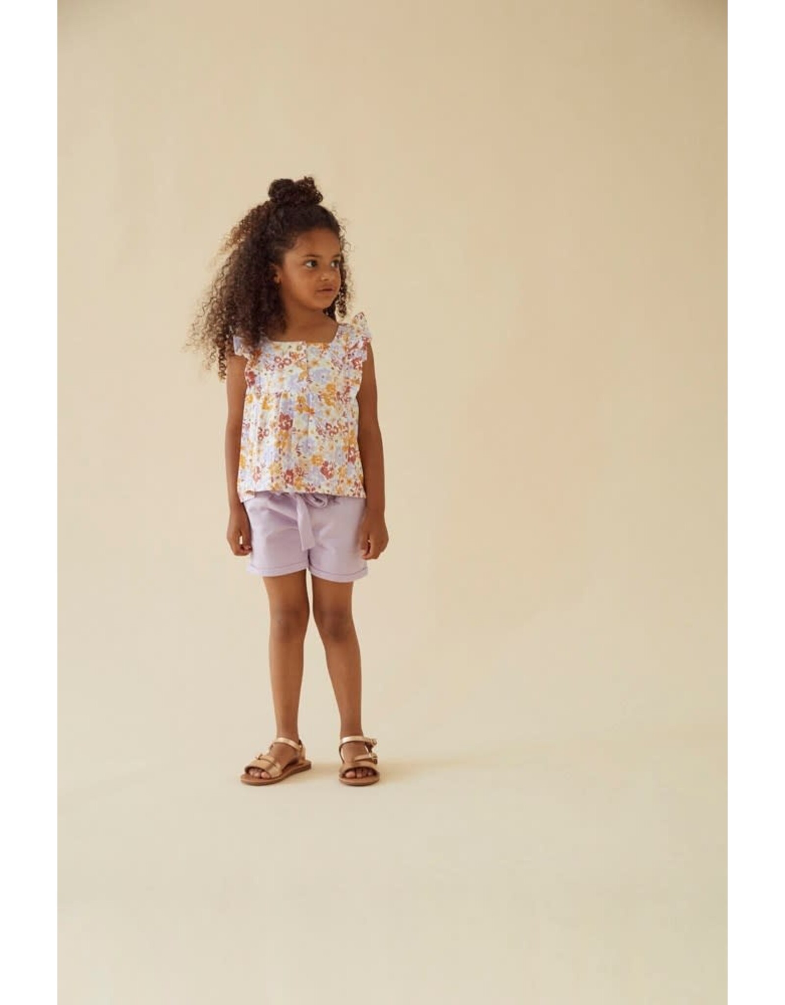 Jubel Singlet AOP - Sunny Side Up Offwhite