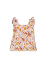 Jubel Singlet AOP - Sunny Side Up Offwhite