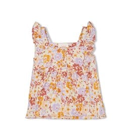 Jubel Singlet AOP - Sunny Side Up Offwhite