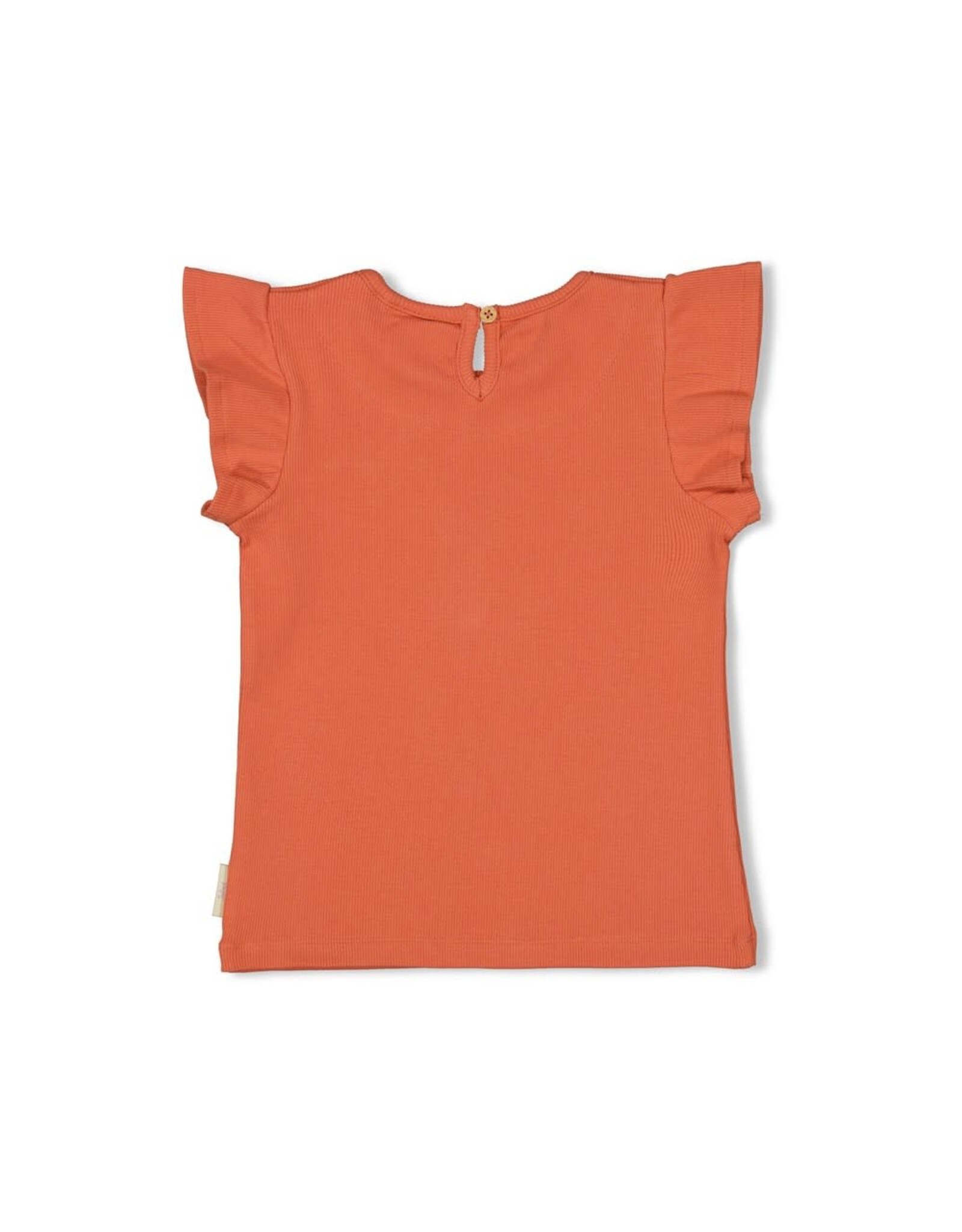 Jubel T-shirt - Sunny Side Up Terracotta