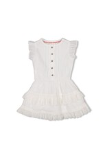 Jubel Jurk broderie anglaise - Berry Nice Wit