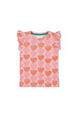 Jubel T-shirt AOP - Berry Nice l.Roze