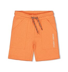 Sturdy Short - Checkmate Neon Oranje