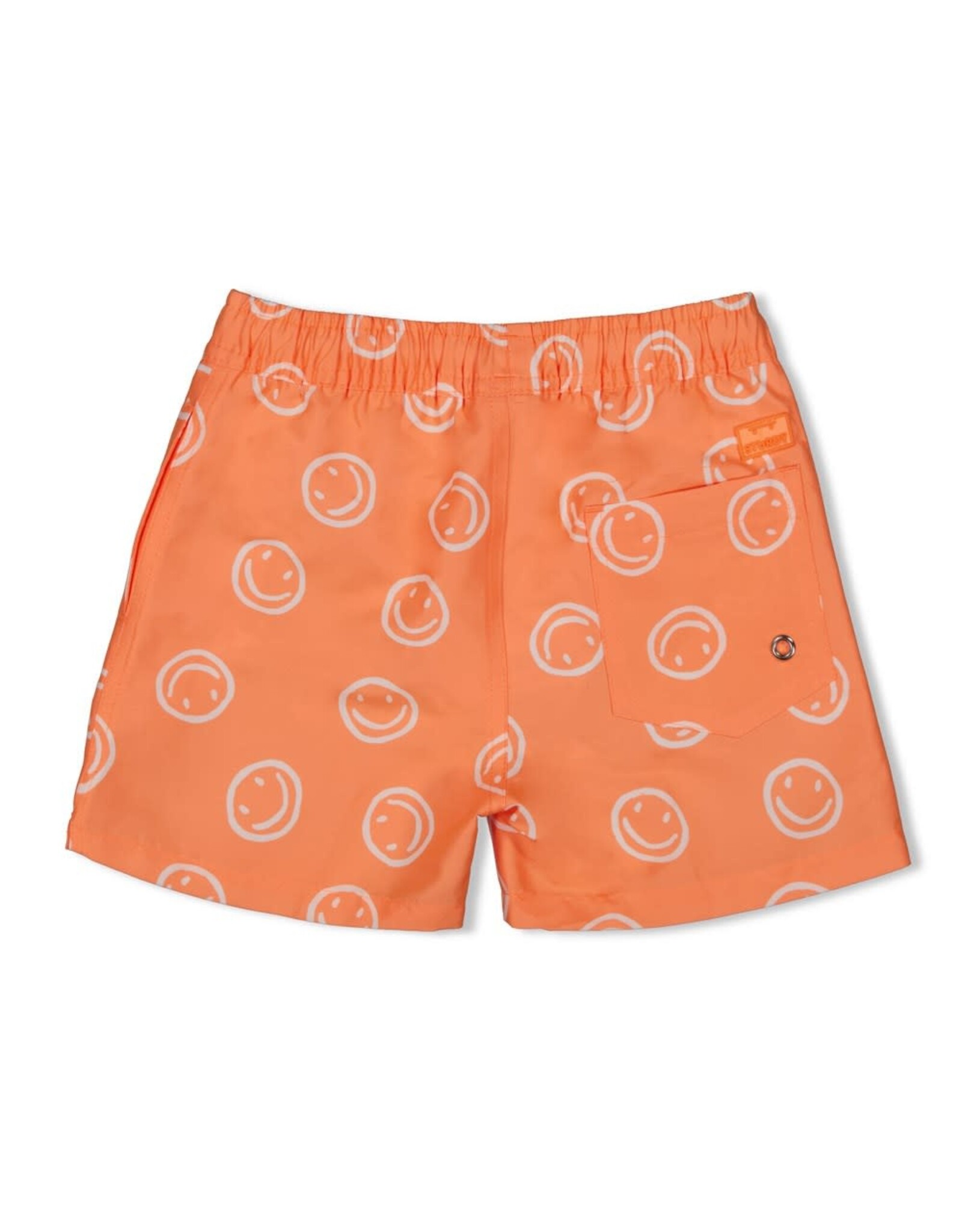 Sturdy Zwemshort AOP - Checkmate Neon Oranje