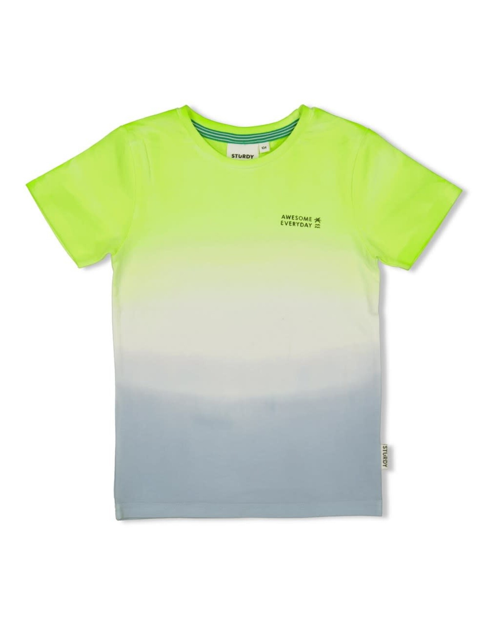 Sturdy T-shirt - Gone Surfing Lime