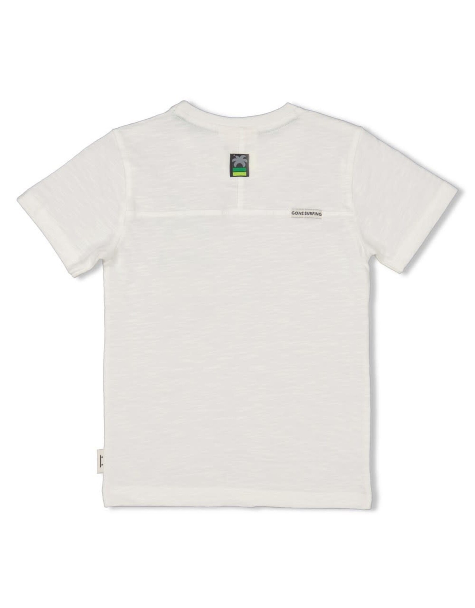 Sturdy T-shirt - Gone Surfing Offwhite