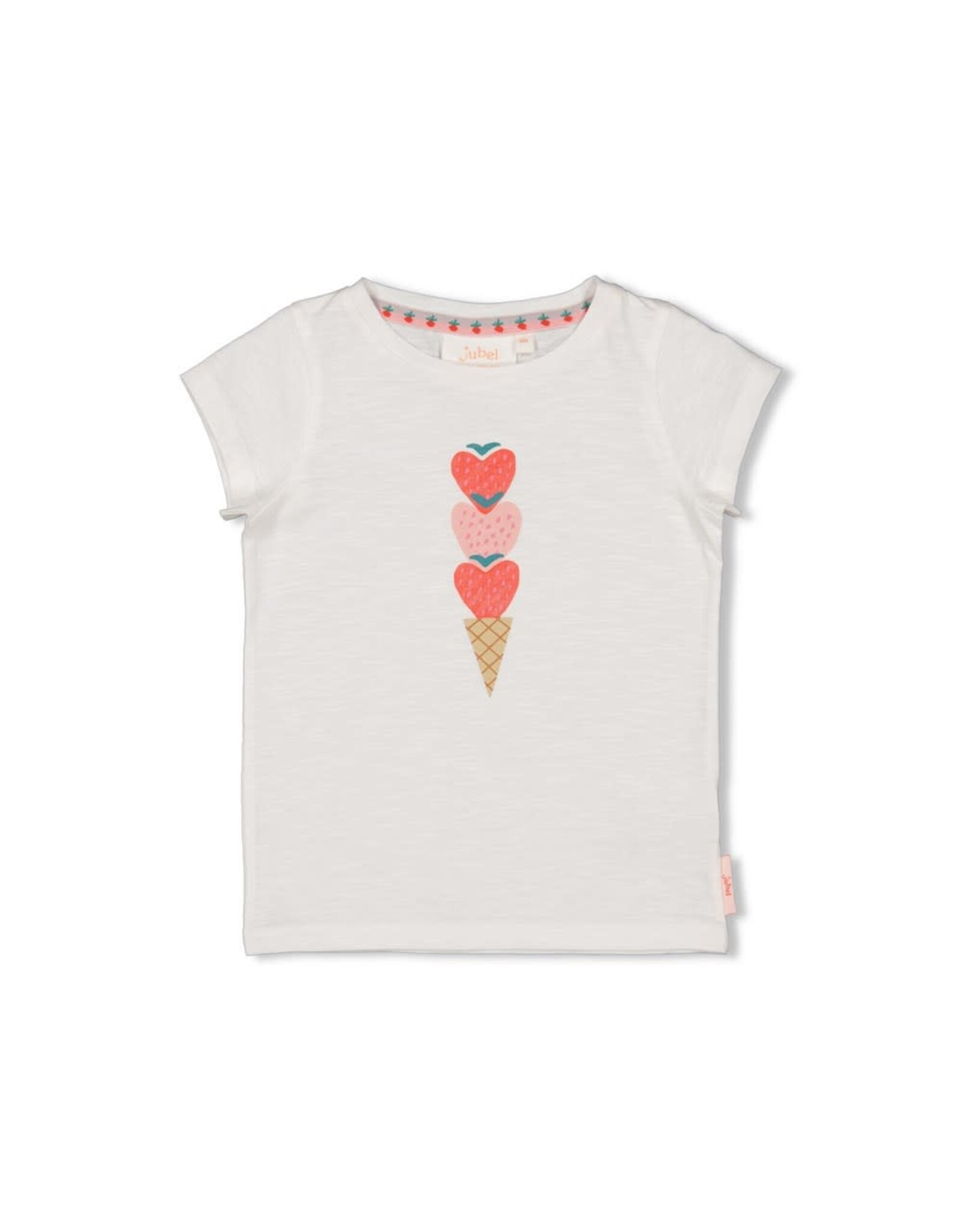 Jubel T-shirt - Berry Nice Wit