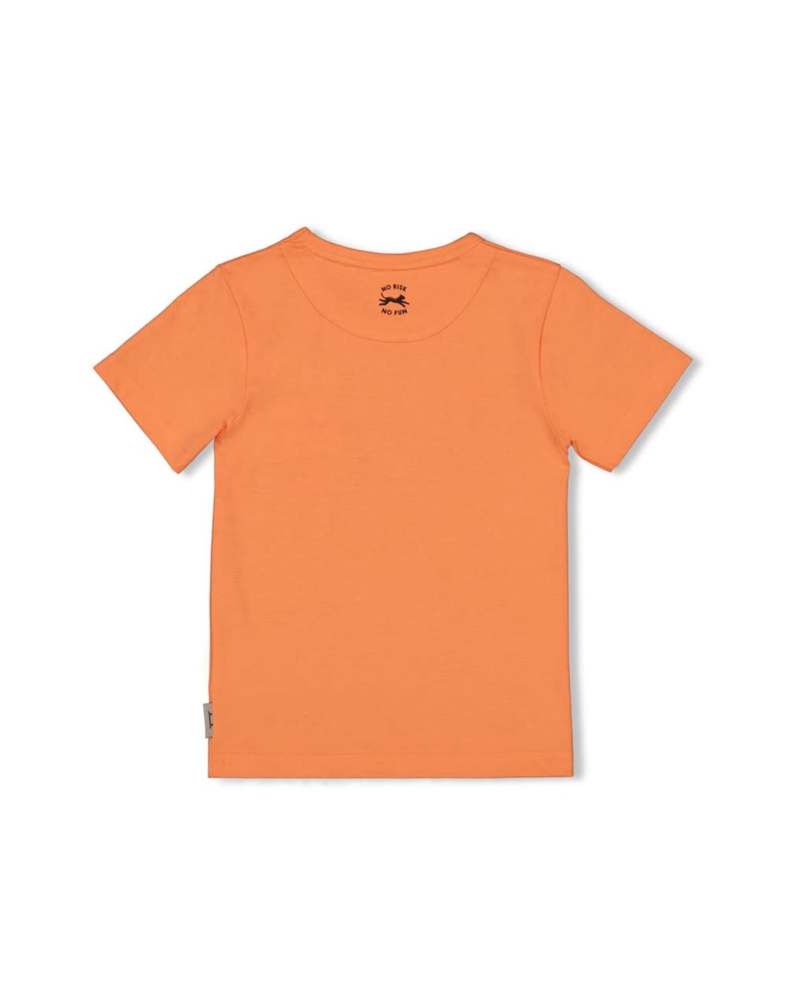 Sturdy T-shirt - Checkmate Neon Oranje