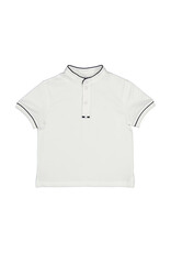 Mayoral Polo s/s mao neck White Z24