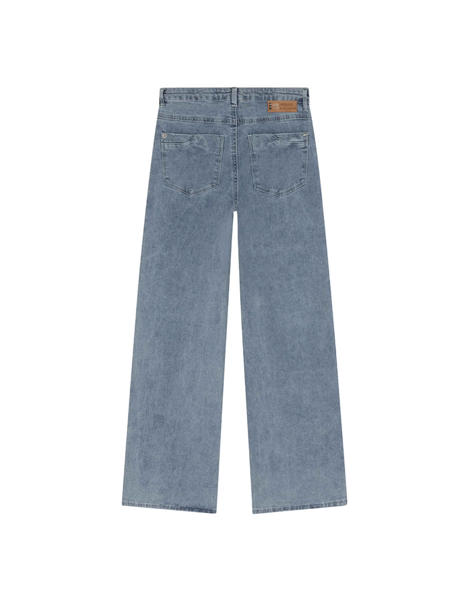 Indian Blue Jeans Blue Joy Worker Wide Fit Light Denim