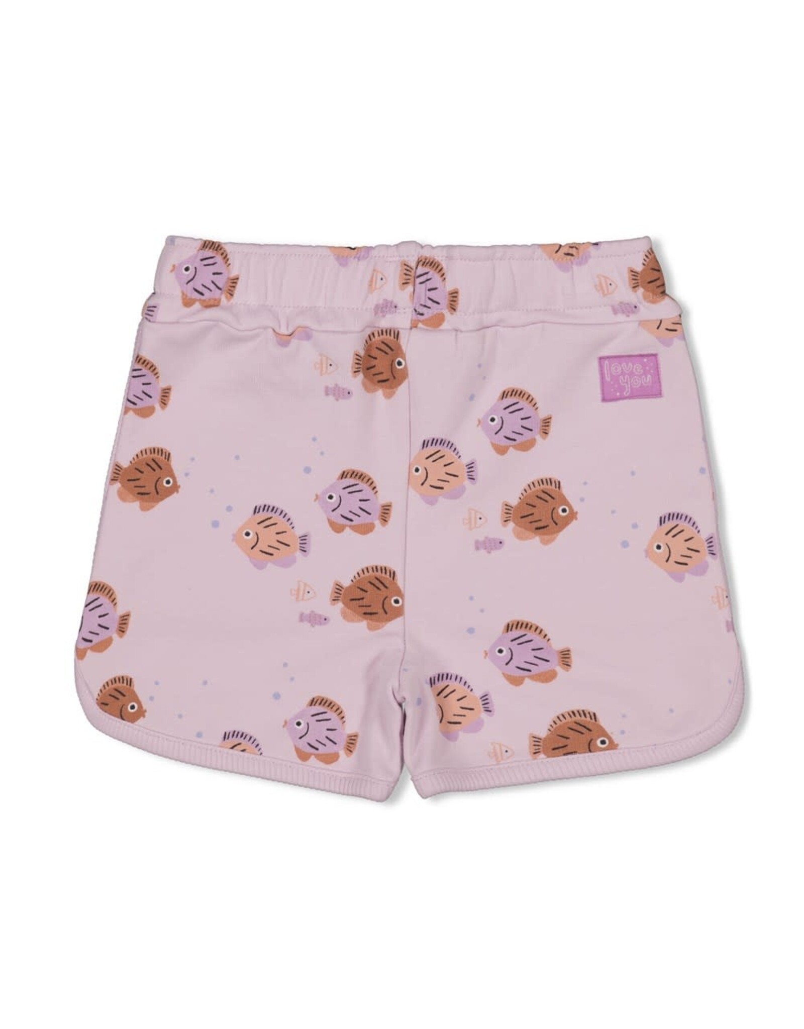 Feetje Short AOP - Splash Lila