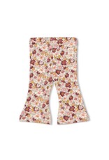 Feetje Flare broek AOP - Wild Flowers Roze