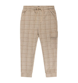 Daily7 Check Cargo Pants Camel sand