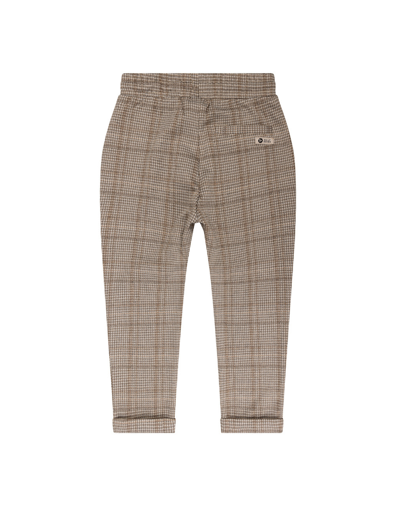 Daily7 Check Pants Camel sand