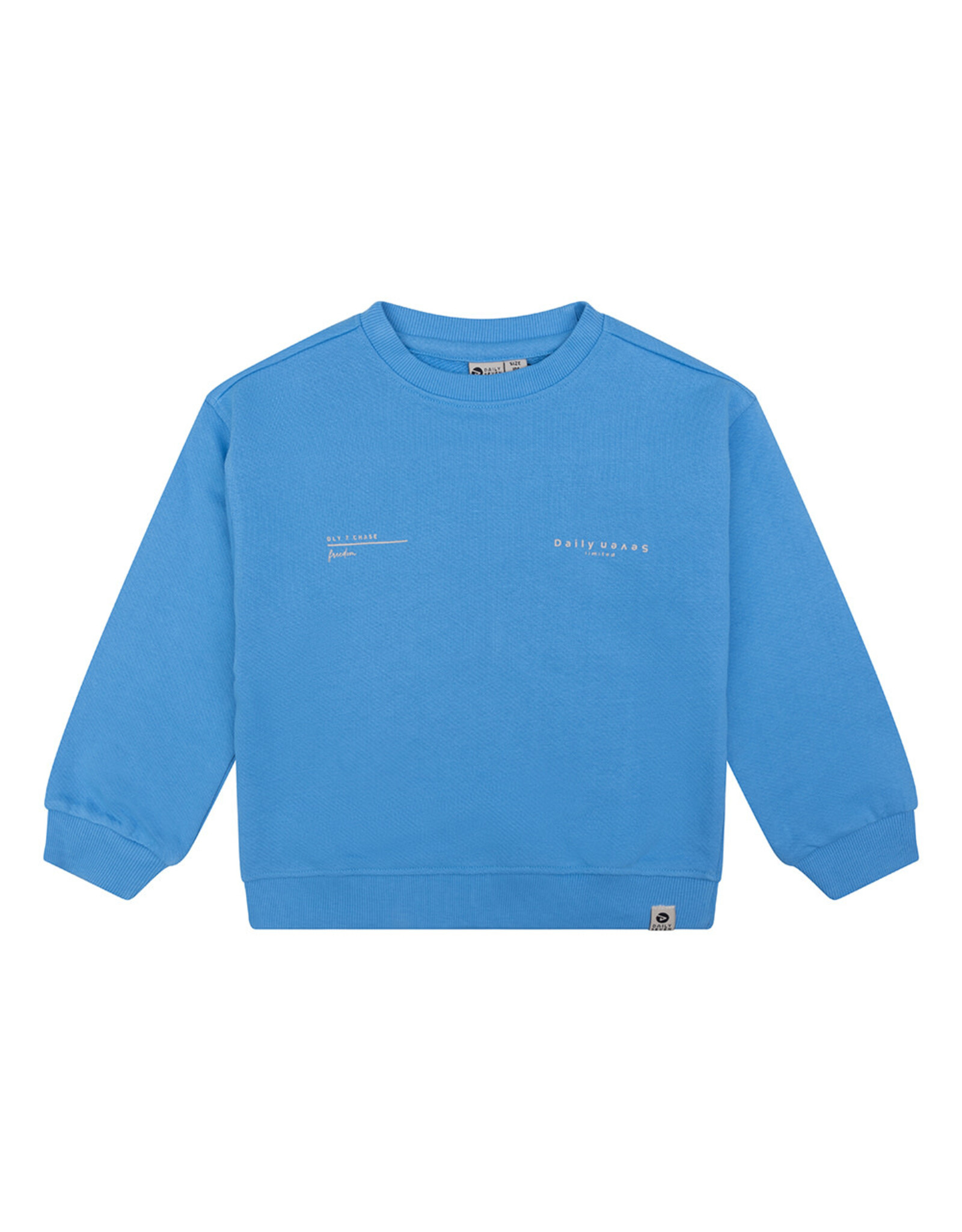 Daily7 Organic Sweater Oversized DLY7 Soft Blue