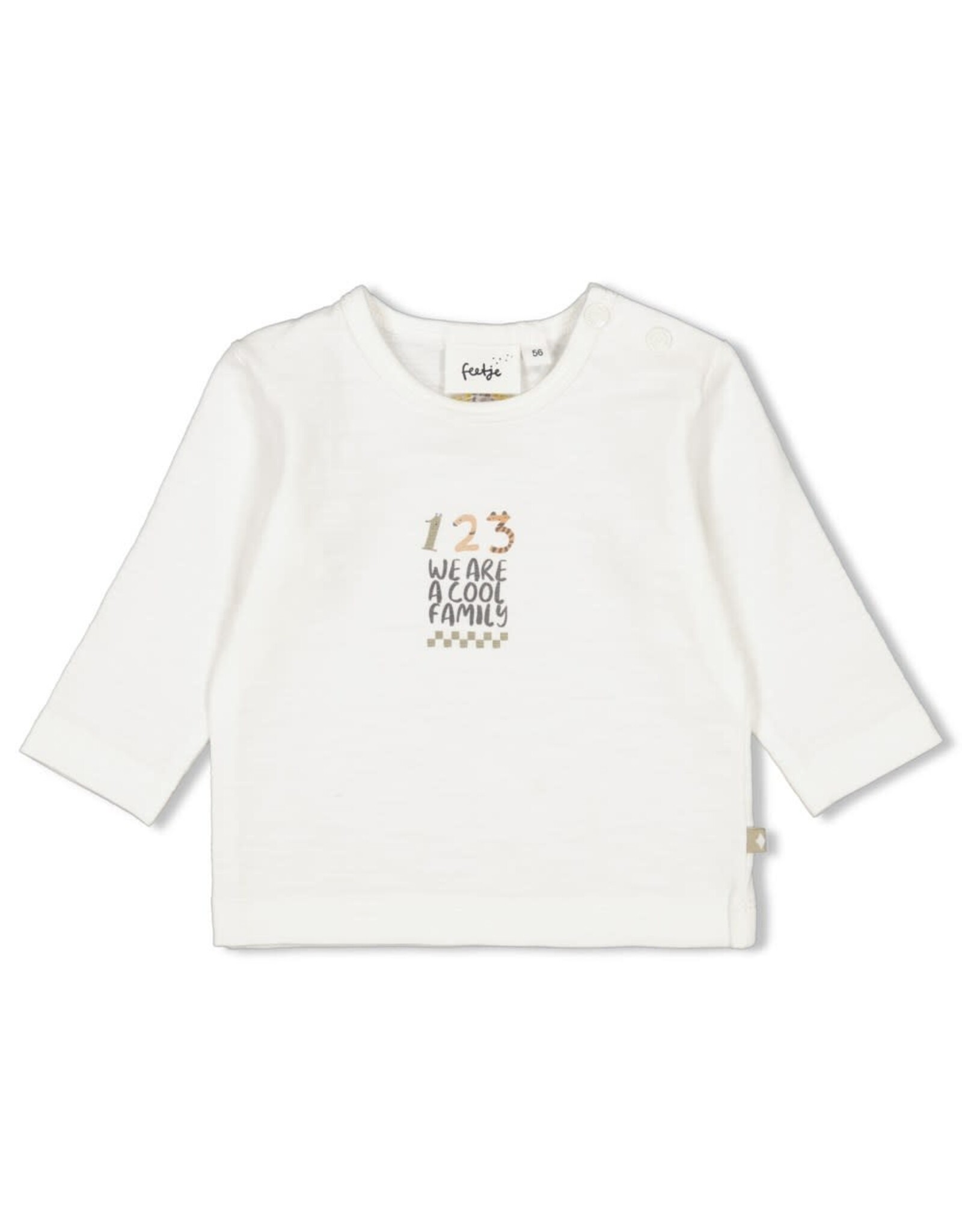 Feetje Longsleeve - Cool Family Offwhite