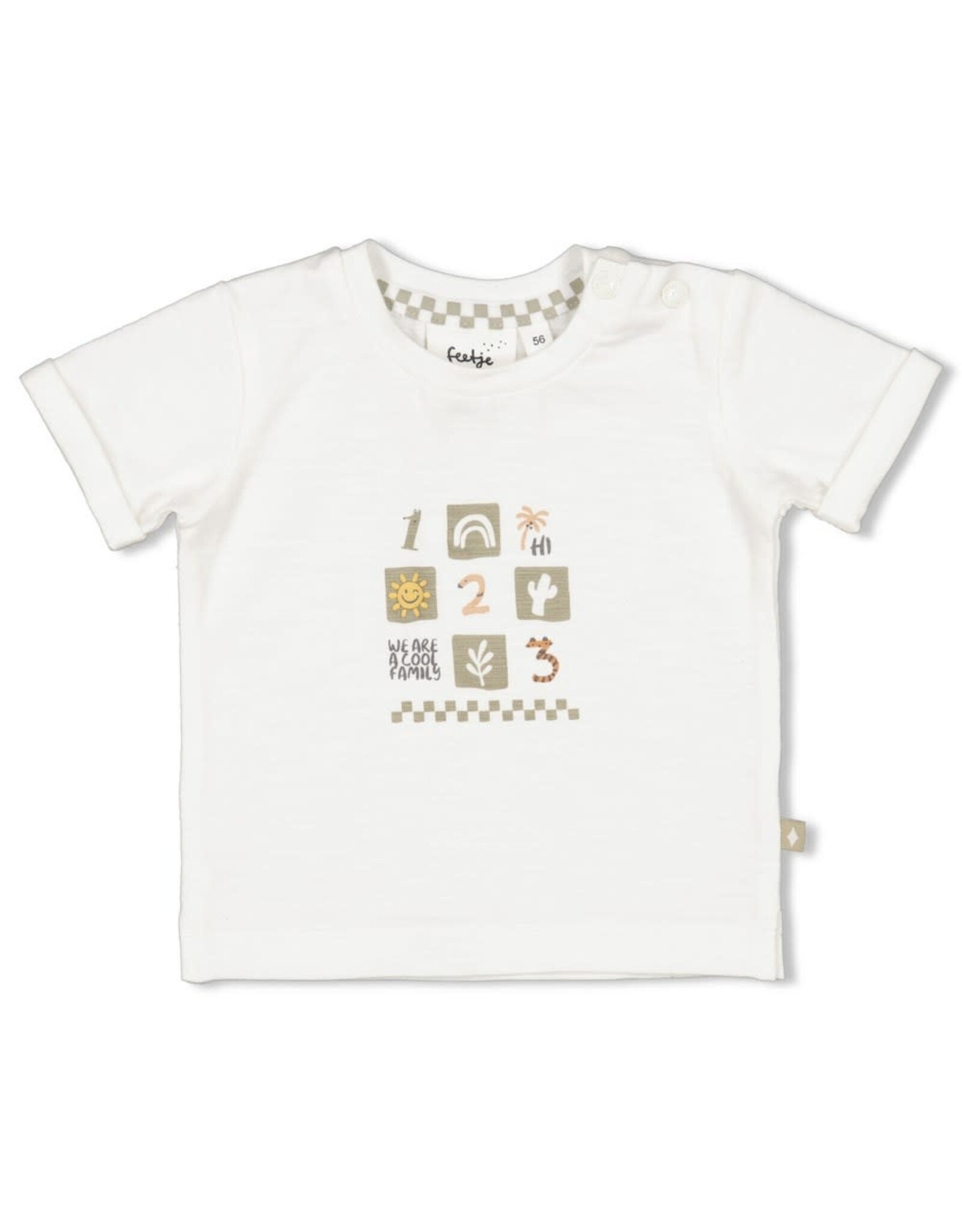 Feetje T-shirt - Cool Family Offwhite
