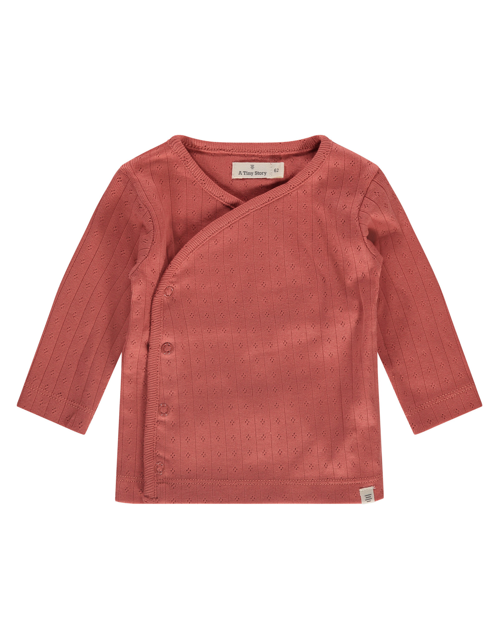 A Tiny Story Baby t-shirt long sleeve berry