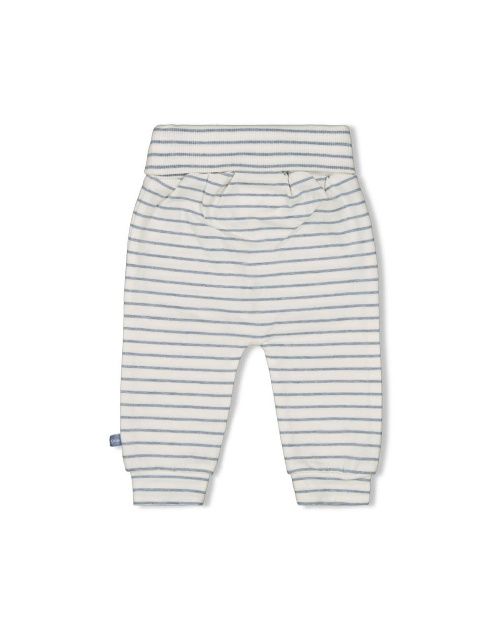 Feetje Broek streep - A-Roarable Indigo melange