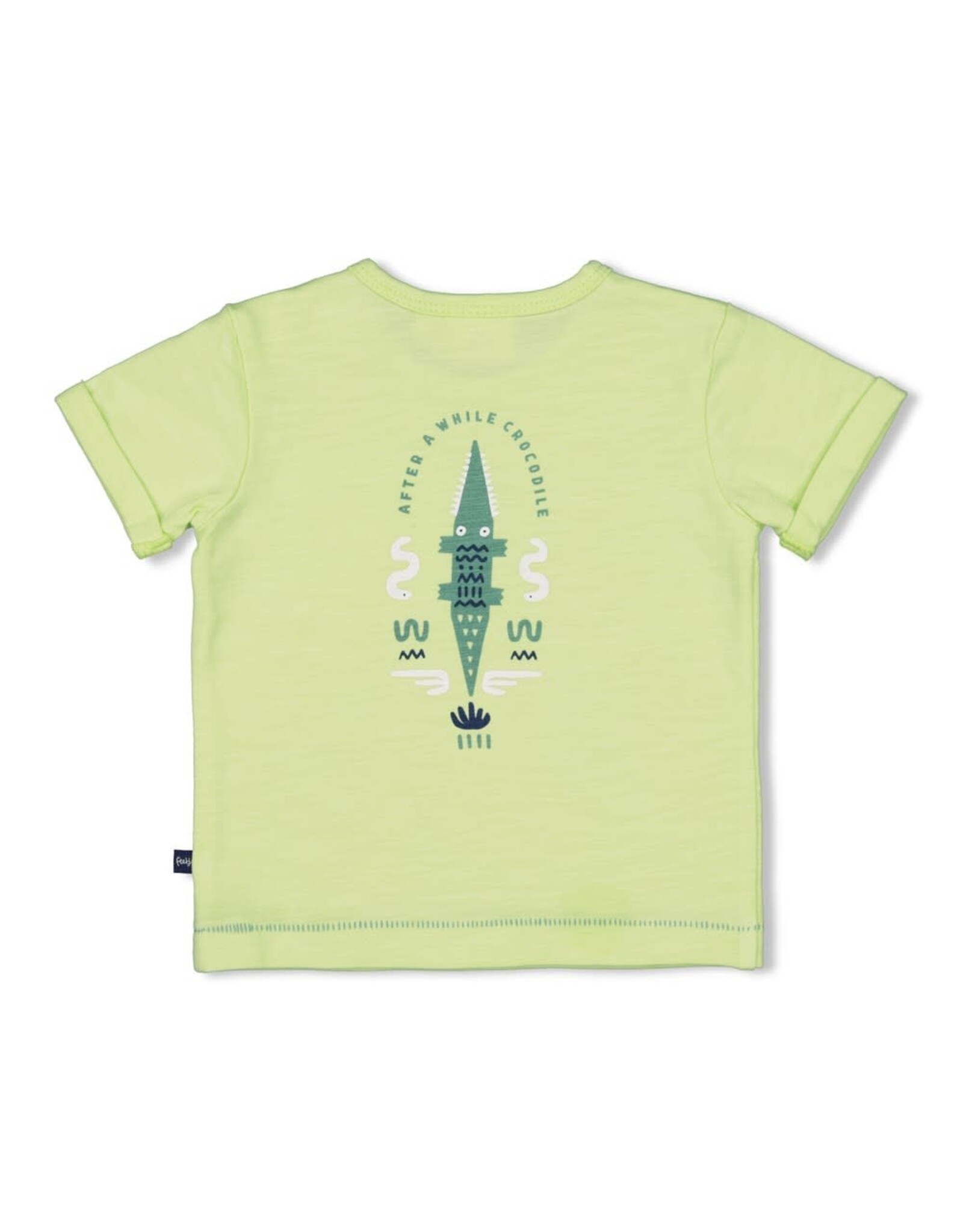 Feetje T-shirt - Later Gator Lime