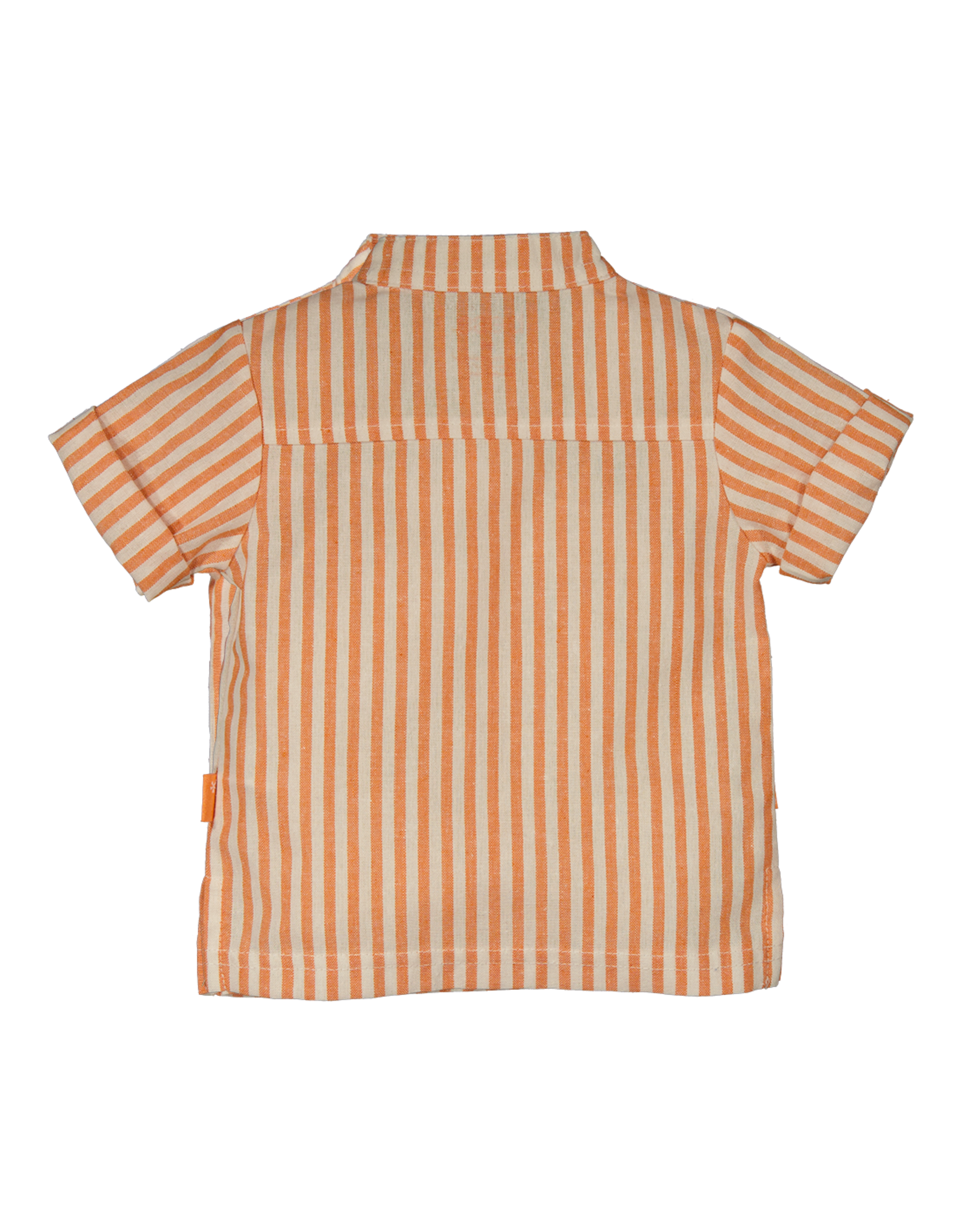 BESS Blouse Striped Orange Paradise Z24