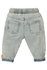 BESS Pants Jog Denim Light Wash Z24