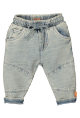 BESS Pants Jog Denim Light Wash Z24