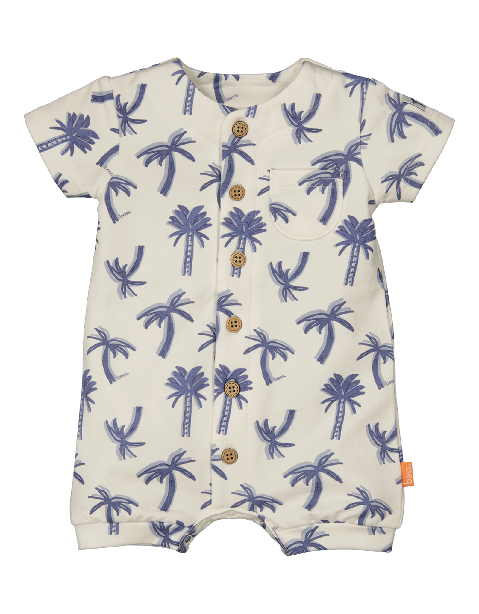 BESS Playsuit AOP Palm Dessin Z24