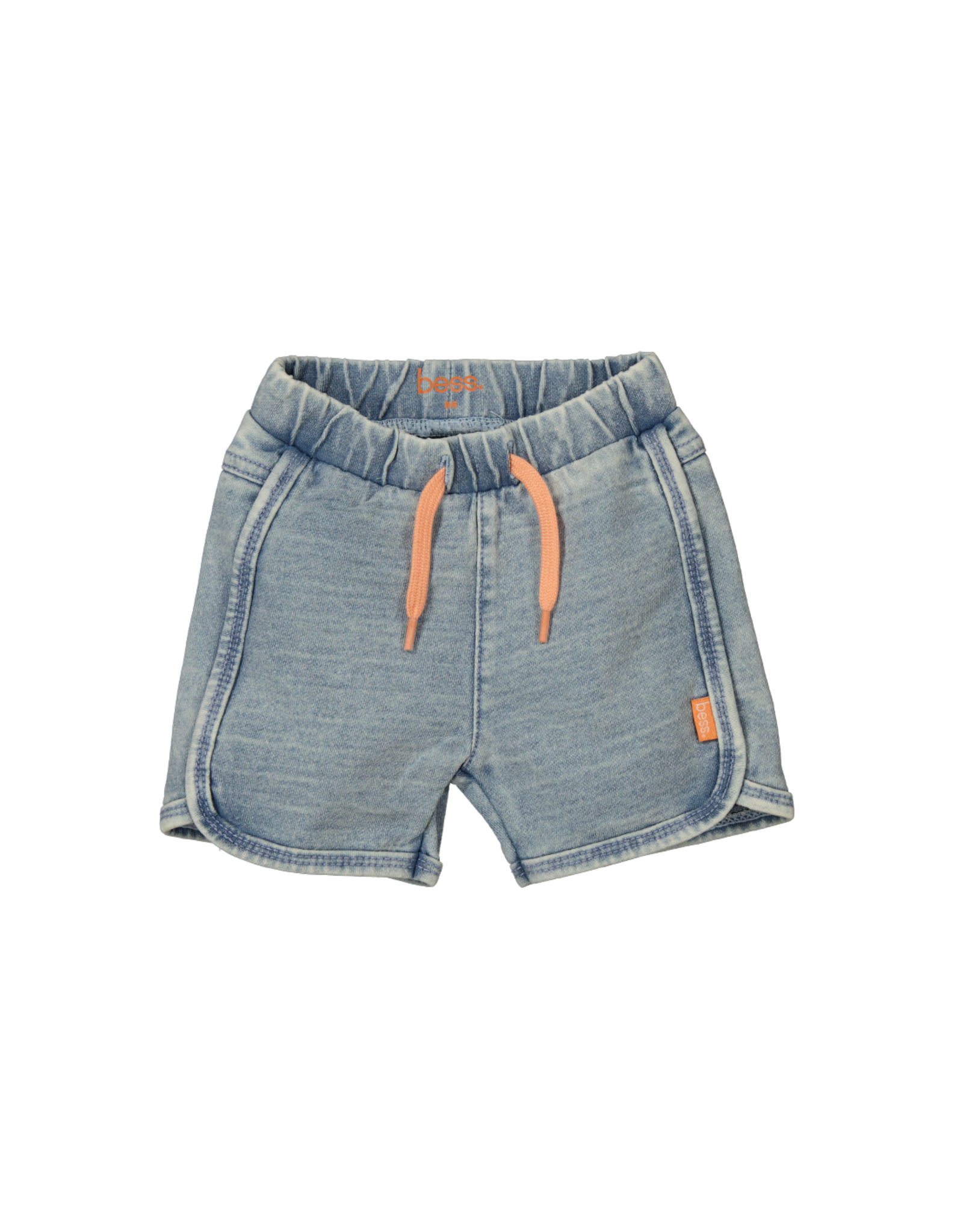 BESS Short Jog Denim Light Wash Z24