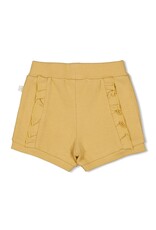 Feetje Short - Sunny Love Okergeel