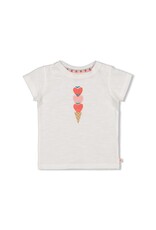 Feetje T-shirt - Berry Nice Wit Z24