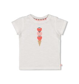 Feetje T-shirt - Berry Nice Wit Z24