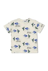 Feetje T-shirt AOP - Protect Our Reefs Offwhite