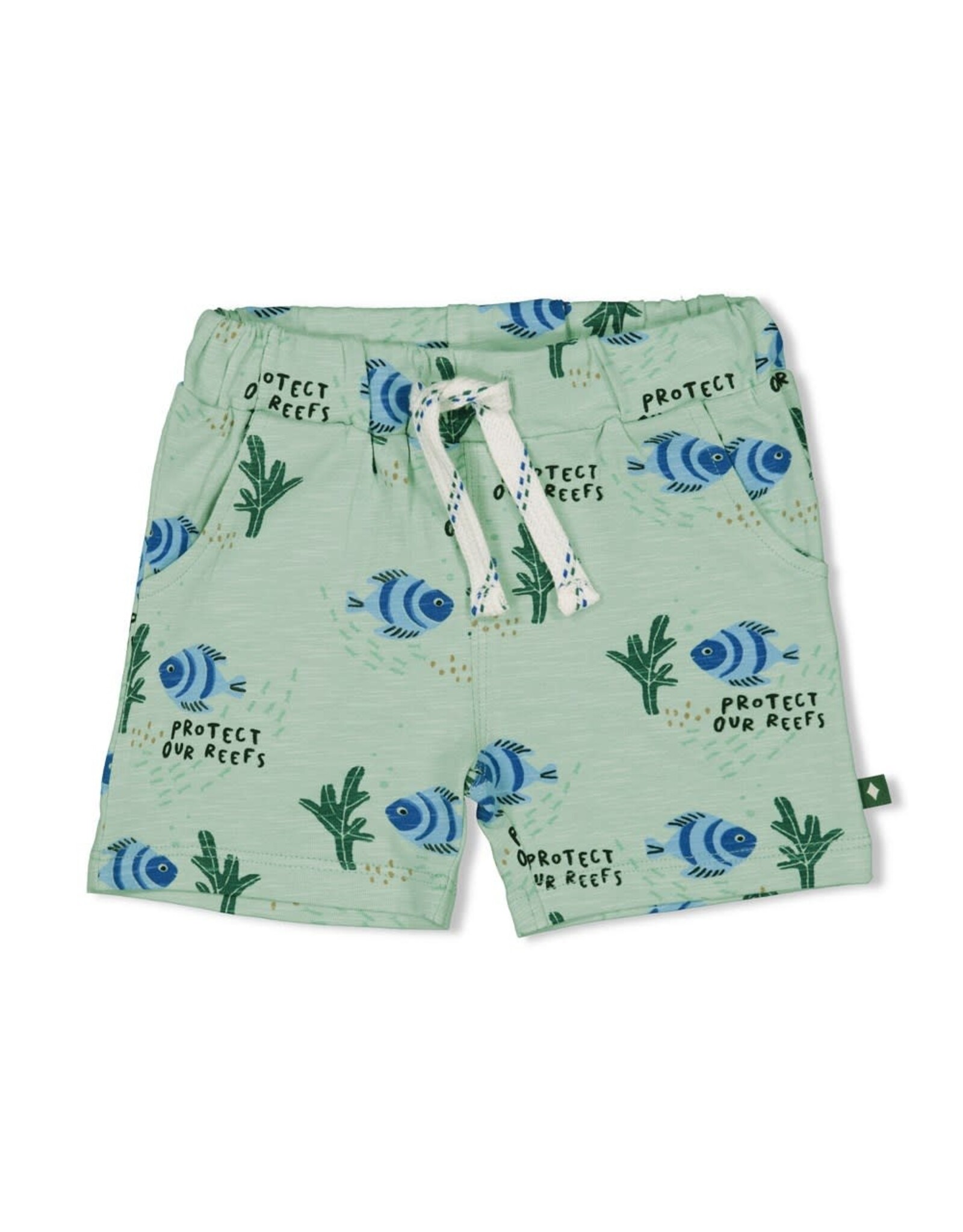 Feetje Short AOP - Protect Our Reefs Mint