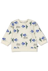 Feetje Sweater AOP - Protect Our Reefs Offwhite