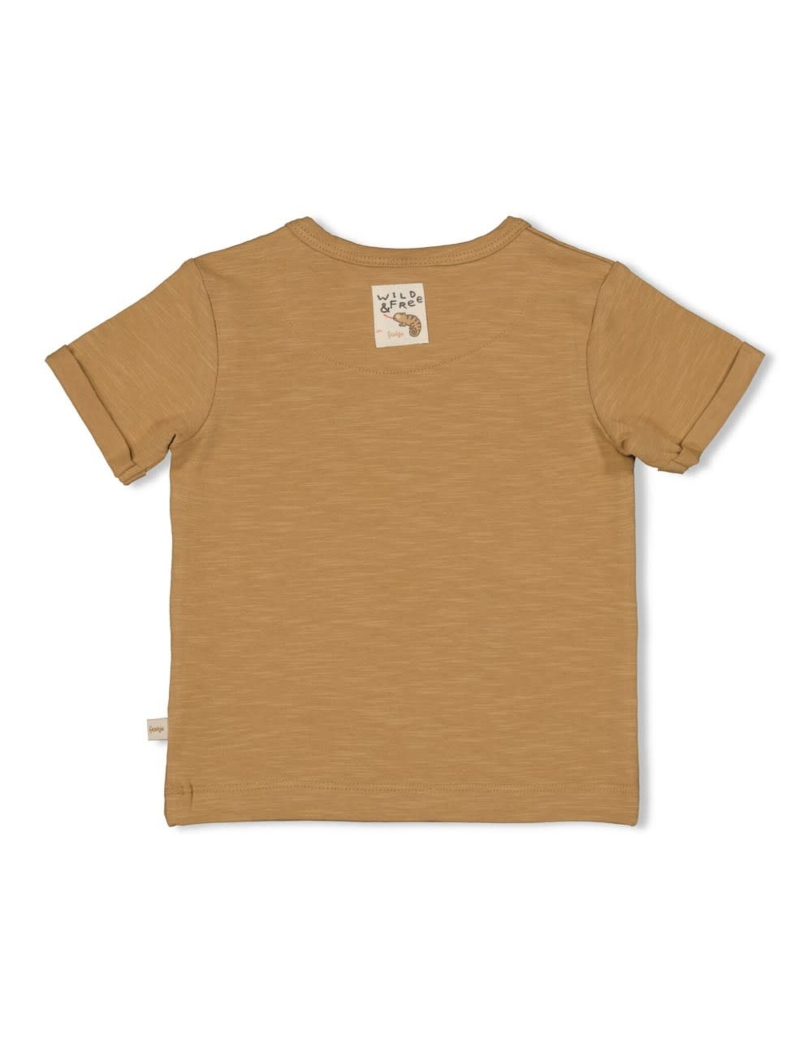 Feetje T-shirt - Chameleon Camel