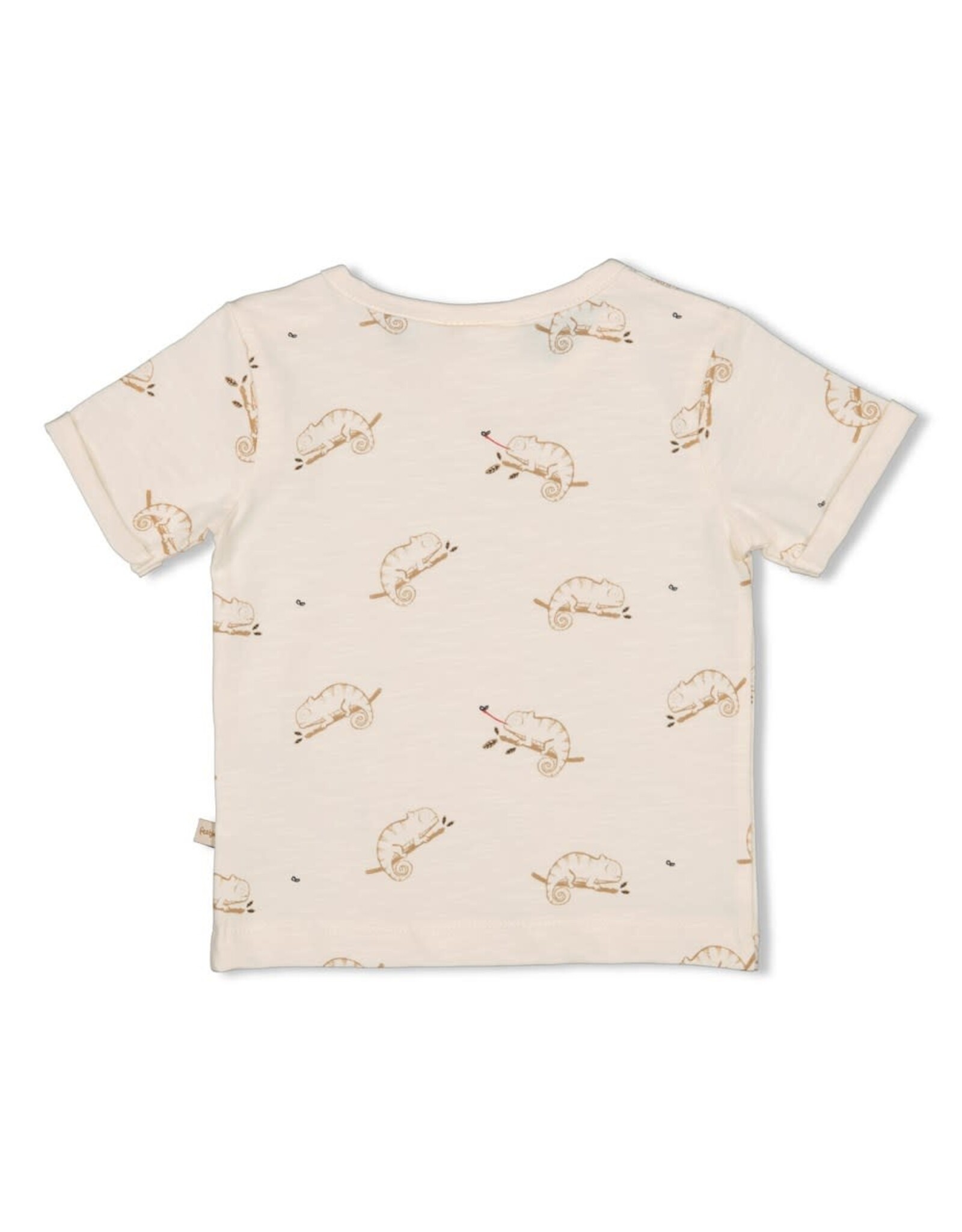 Feetje T-shirt AOP - Chameleon Offwhite