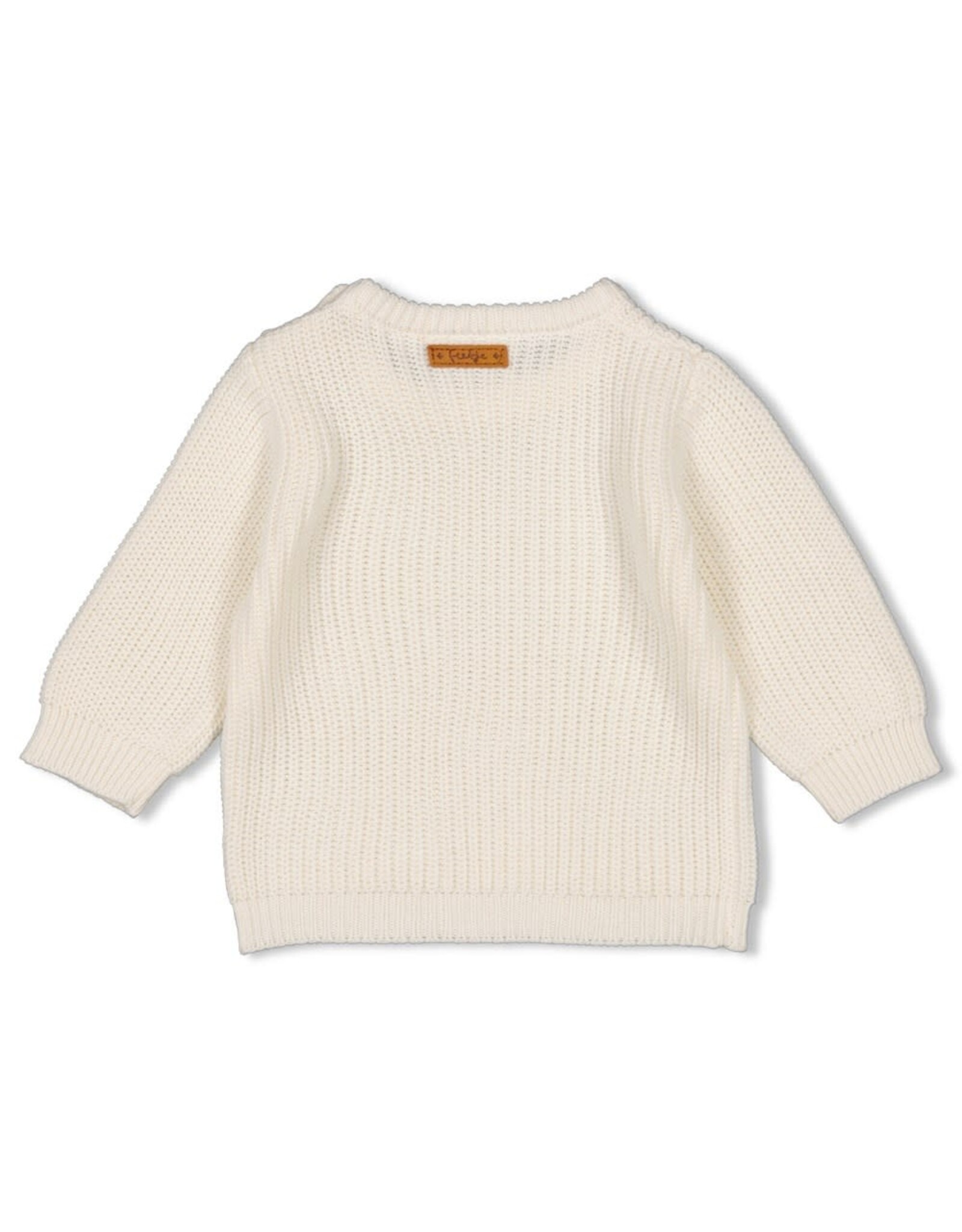 Feetje Sweater gebreid - Chameleon Creme