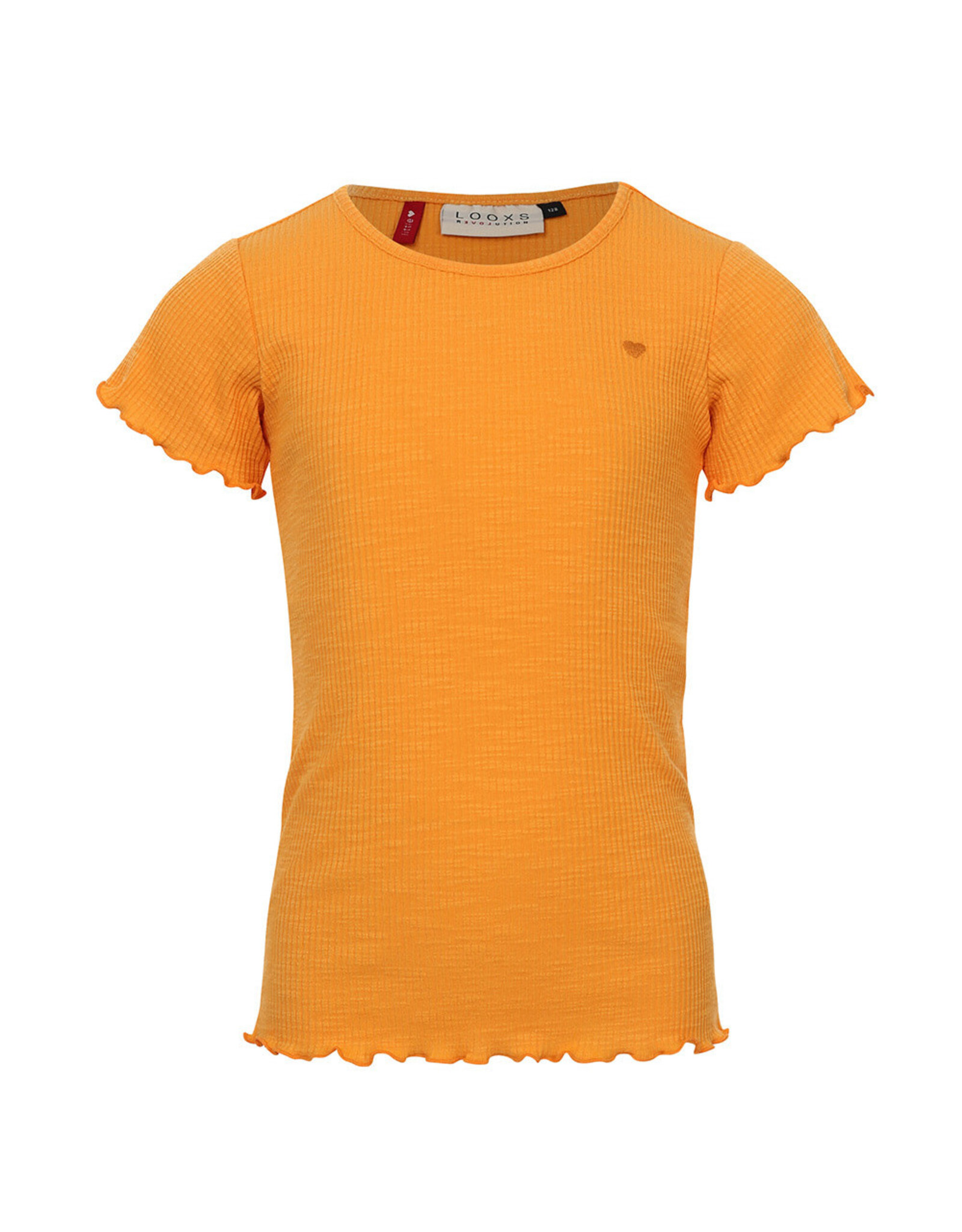 Little Looxs Little slubrib T-shirt Orange Z24