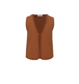 Little Looxs Little gilet caramel Z24