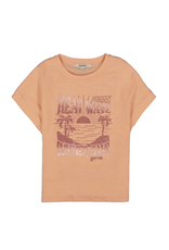 Garcia N42606_girls T-shirt ss peach bloom