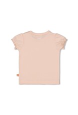 Feetje T-shirt - Bloom With Love Roze