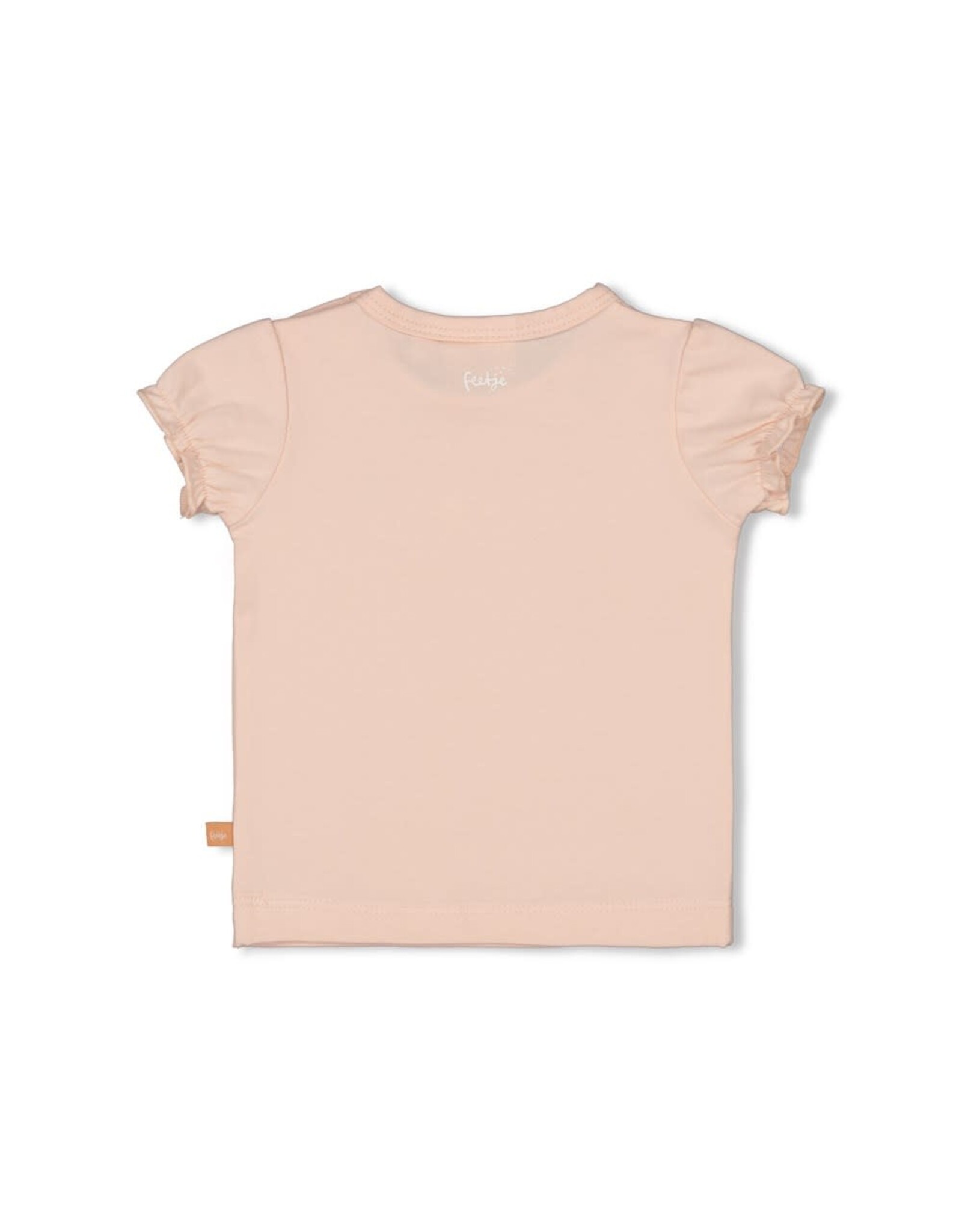 Feetje T-shirt - Bloom With Love Roze