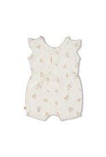 Feetje Playsuit AOP - Bloom With Love Offwhite