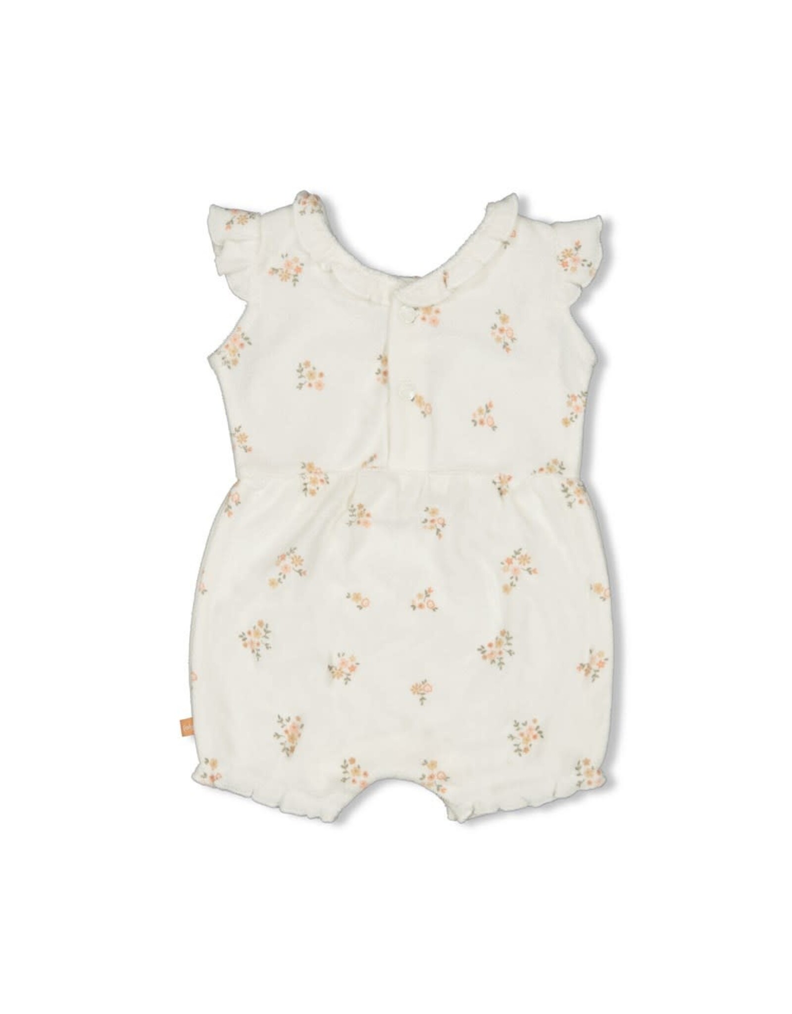 Feetje Playsuit AOP - Bloom With Love Offwhite